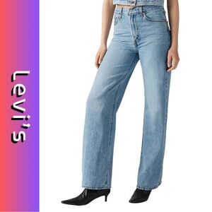 Levi's Light Wash Bootcut Denim Jeans